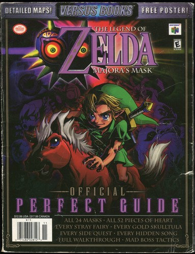 Cover of The Legend of Zelda: Majora's Mask Official Perfect Guide