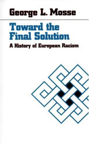 Cover of Toward the Final Solution: A History of European Racism