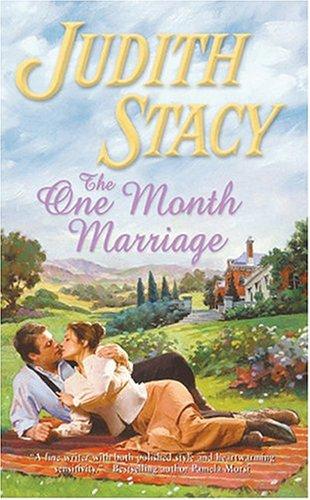 Cover of The One Month Marriage