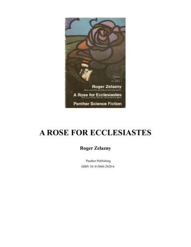 A Rose for Ecclesiastes