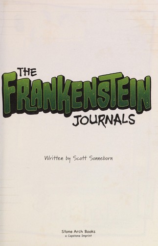 Cover of The Frankenstein Journals