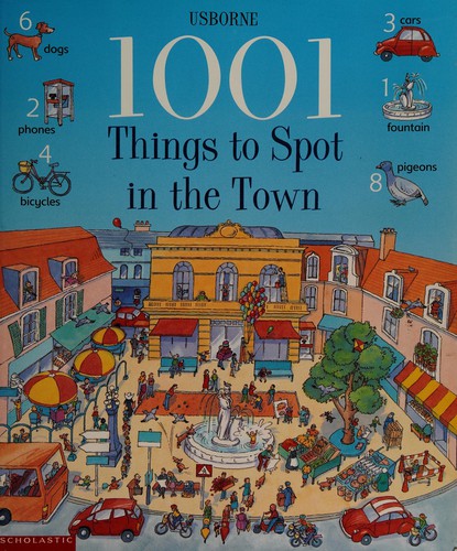 Cover of 1001 things to spot in the town