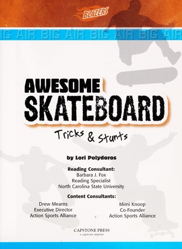Cover of Awesome Skateboard Tricks and Stunts