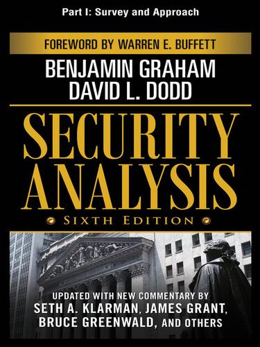 Cover of Security Analysis, Part I - Survey and Approach