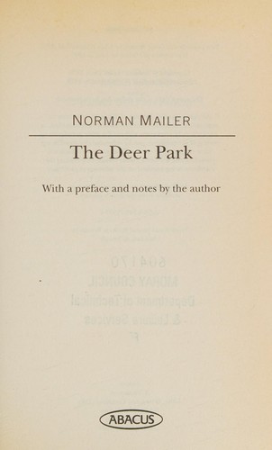 Cover of The Deer Park