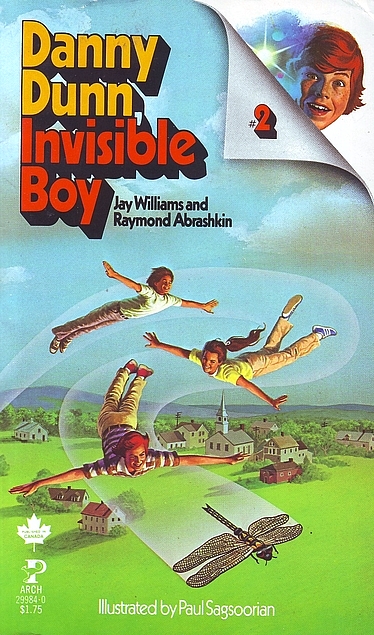 Cover of Danny Dunn, Invisible Boy