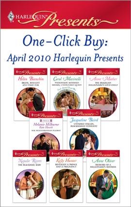 Cover of One-Click Buy: April 2010 Harlequin Presents
