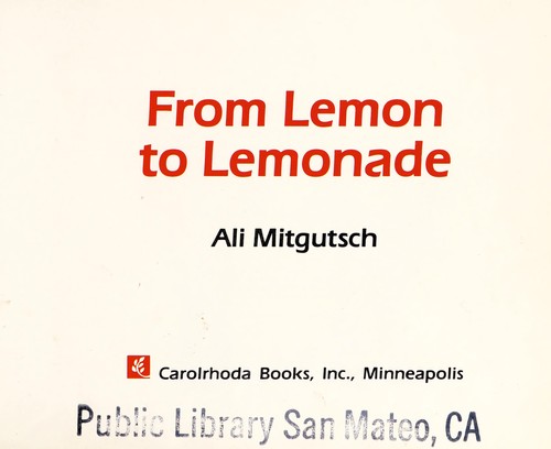 From Lemon to Lemonade