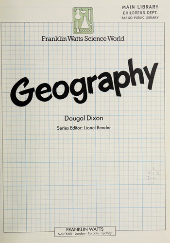 Cover of Geography