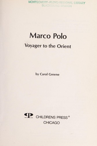 Marco Polo