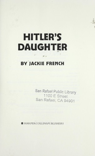 Cover of Hitler's Daughter