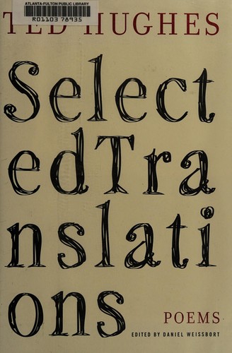 Cover of Selected Translations: Poems