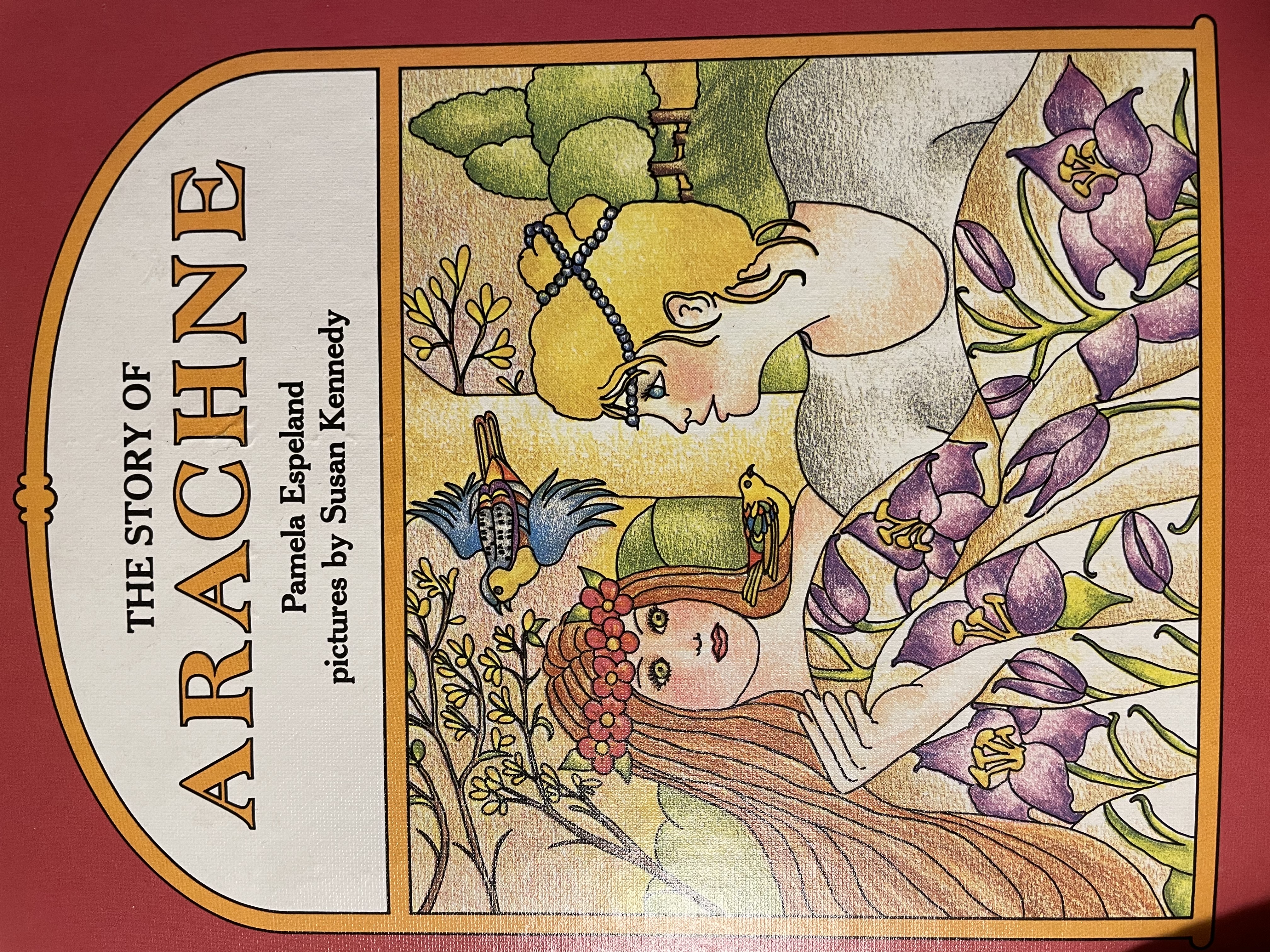 Cover of The Story of Arachne