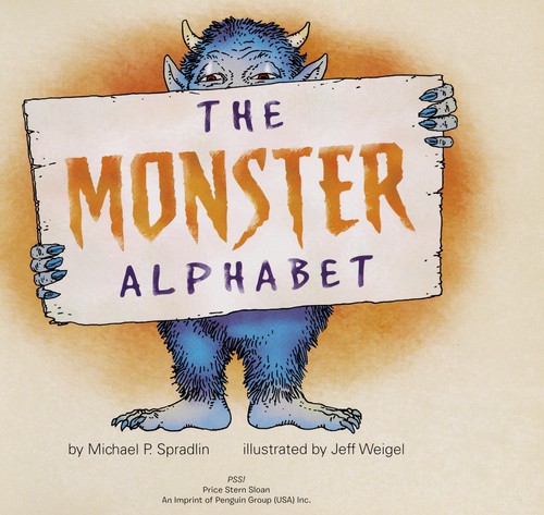 Cover of The Monster Alphabet