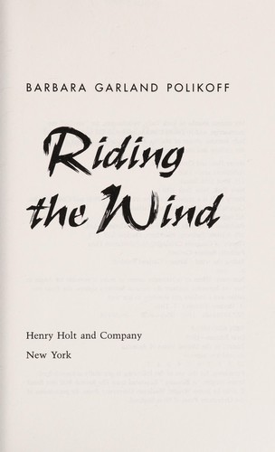Riding the Wind