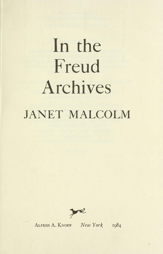 In the Freud Archives