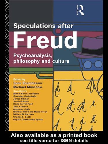 Cover of Speculations after Freud