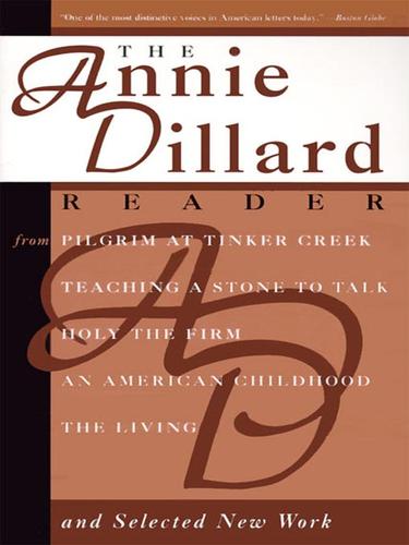 Cover of An Annie Dillard Reader