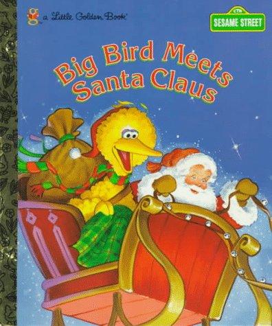 Cover of Big Bird Meets Santa Claus