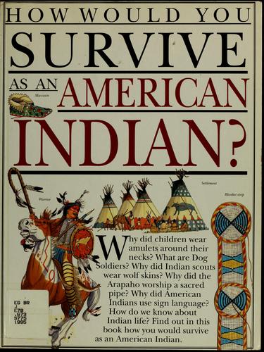 Cover of How Would You Survive As an American Indian