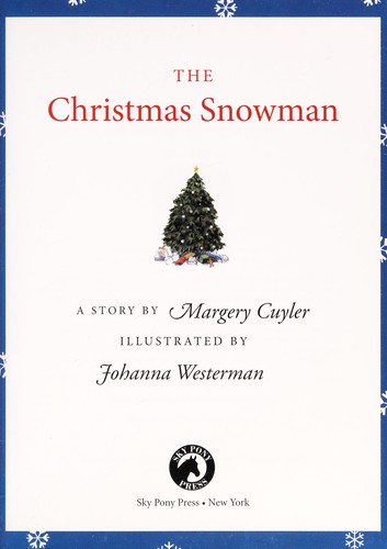 Cover of The Christmas Snowman