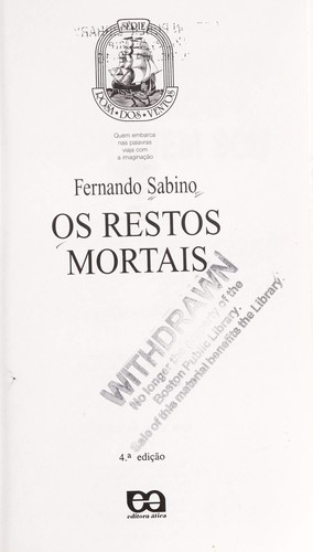 Os Restos Mortais