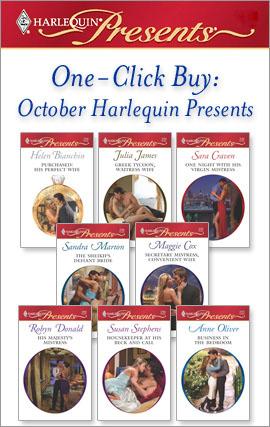 Cover of One-Click Buy: October 2008 Harlequin Presents