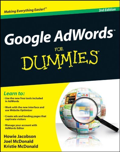 Cover of Google Adwords for Dummies