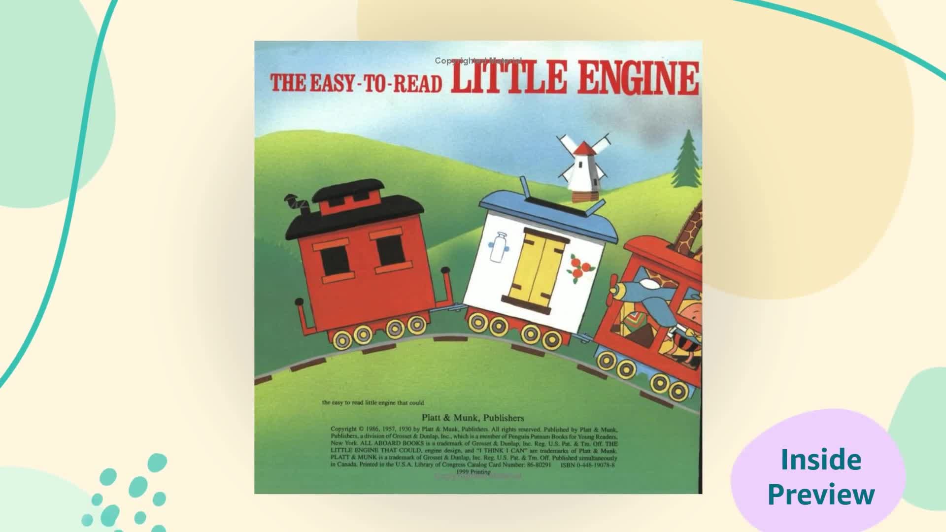 The Little Engine That Could easy to read