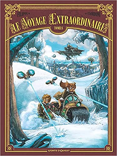 Cover of Le Voyage Extraordinaire - Vingt mille lieues sous les glaces - 2/3 - Tome 8