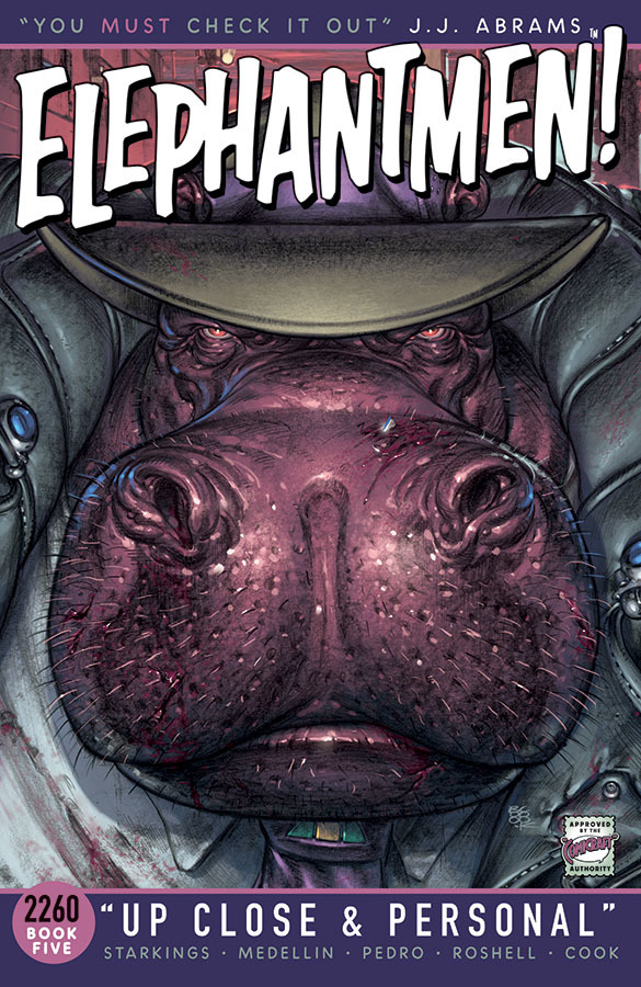 Cover of Elephantmen 2260, Book 5: Up Close and Personal