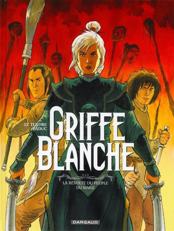 Cover of Griffe Blanche, Tome 2 : La revolte du peuple singe