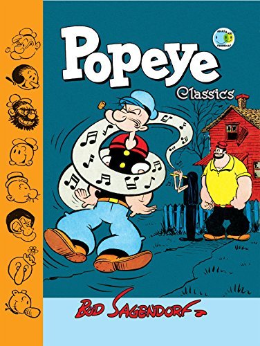 Cover of Popeye Classics Volume 9: The Sea Hag's Magic Flute and More