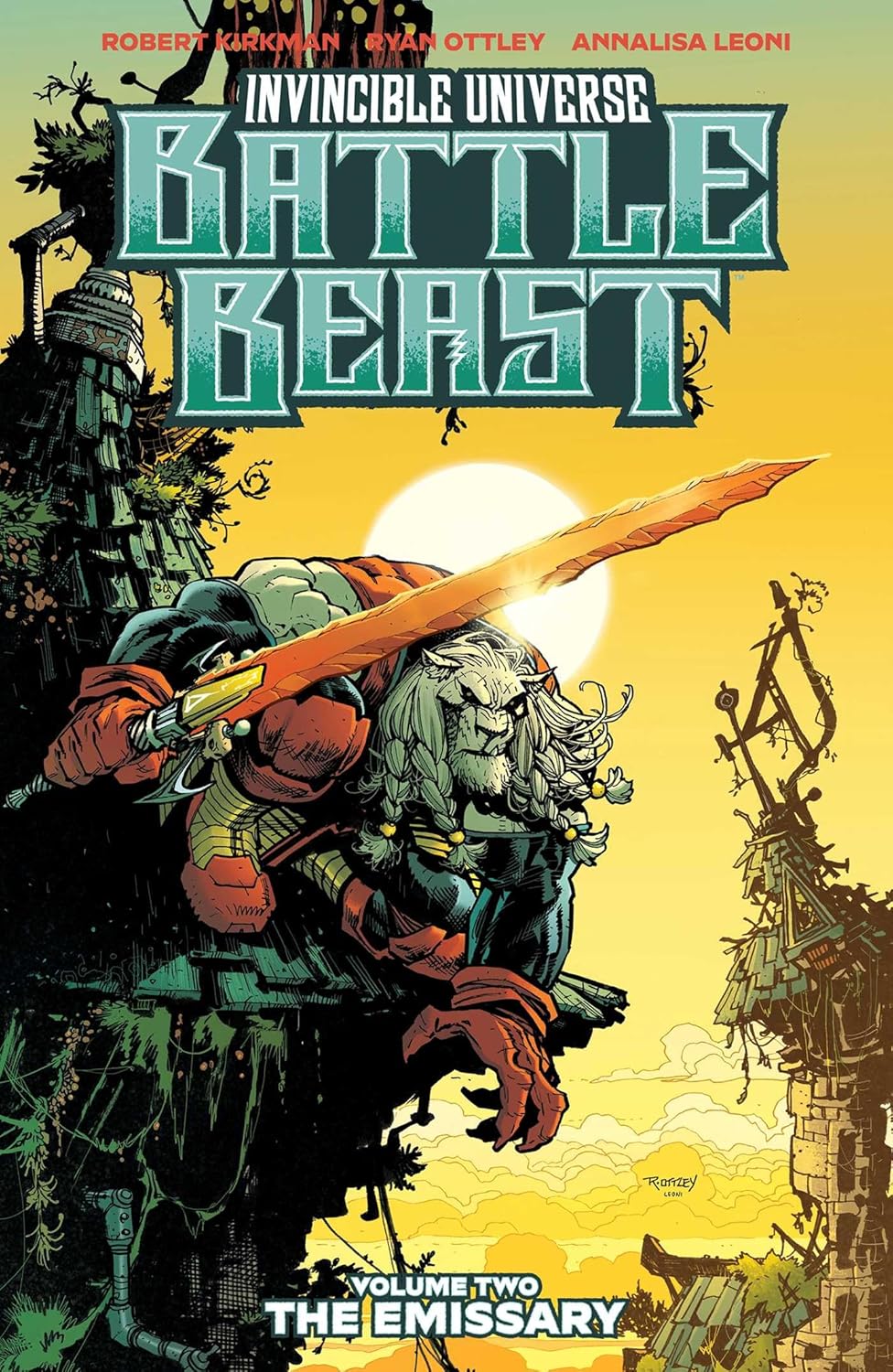 Cover of Invincible Universe: Battle Beast, Vol. 2: The Emissary