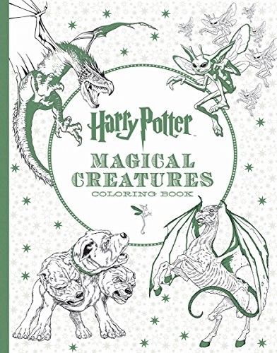 Cover of Harry Potter: The Official Coloring Book #2 Creatures