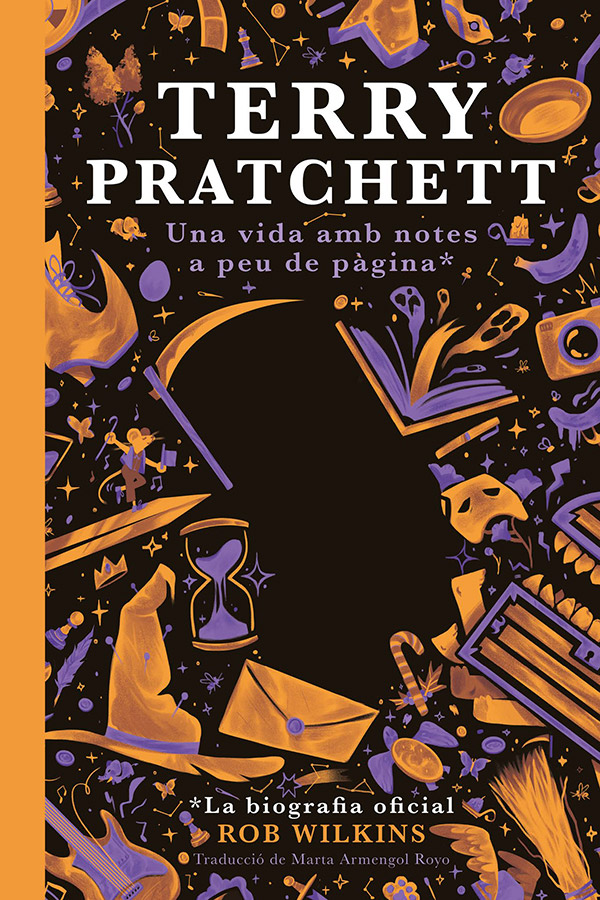 Cover of Terry Pratchett: Una vida amb notes a peu de pagina* La biografia oficial