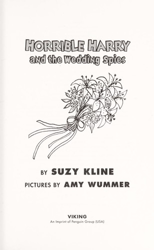 Horrible Harry and the Wedding Spies