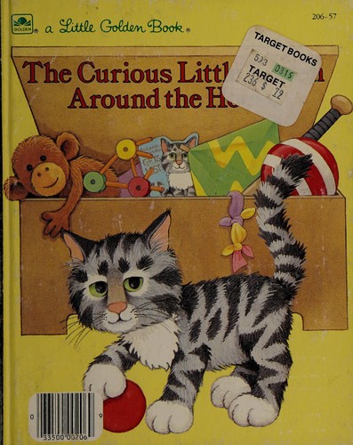 Cover of The Curious Little Kitten Around the House