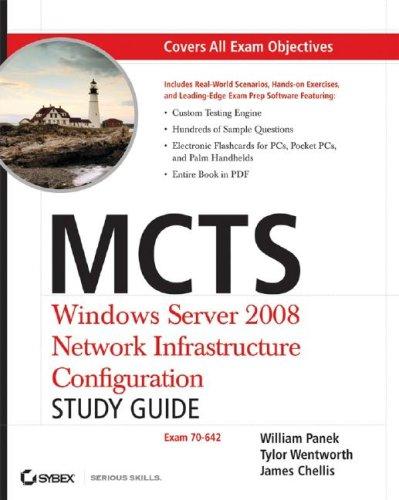 Cover of MCTS Windows Server 2008 Network Infrastructure Configuration: Exam 70-642