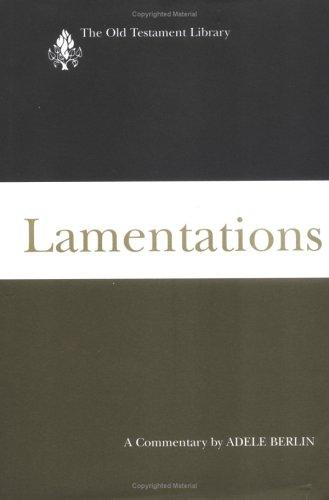 Lamentations: A Commentary