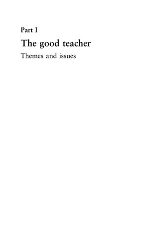 The good teacher