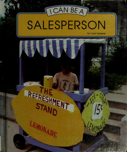 I Can Be a Salesperson