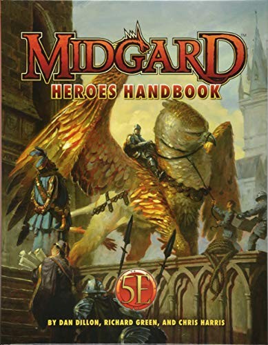 Cover of Midgard Heroes Handbook 5E