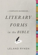 Cover of A Complete Handbook of Literary Forms in the Bible