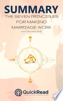 Cover of Summary of "The Seven Principles For Making Marriage Work" by John Gottman - Free book by QuickRead.com