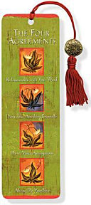 Cover of The Four Agreements Beaded Bookmark