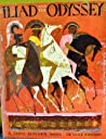Cover of The Iliad and the Odyssey: The heroic story of the trojan war the fabulous adventures of odysseus