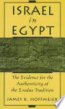 Cover of Israel in Egypt