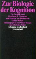 Cover of Zur Biologie der Kognition
