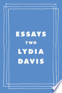 Cover of Essays Two
